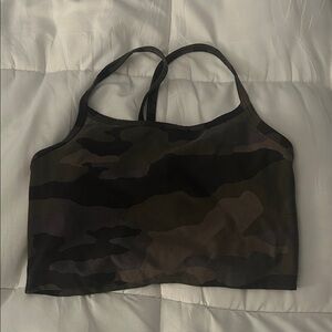 Aerie Dark Camo Sports Bra